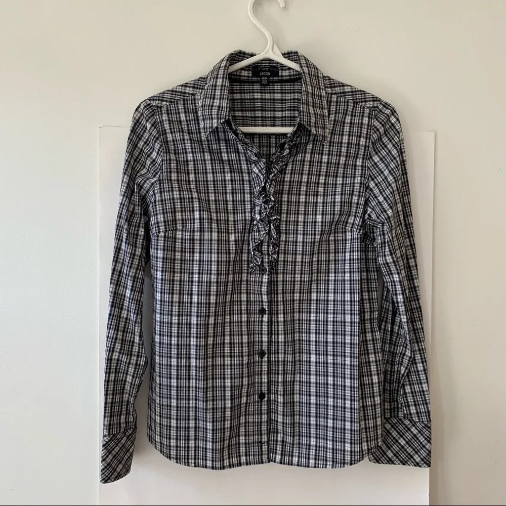 90’s Ruffled Blouse - Picture 1 of 10